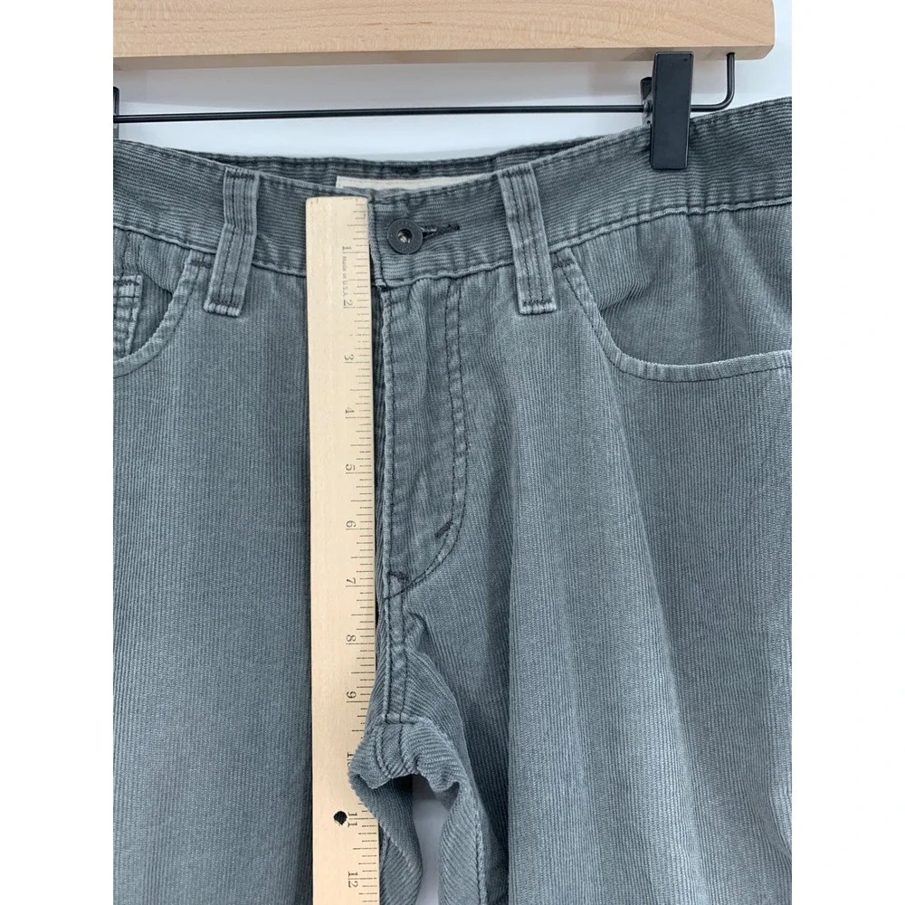 Vintage Levis Corduroy Pants Mens 32x30 Gray 514 Slim Straight Fall Preppy